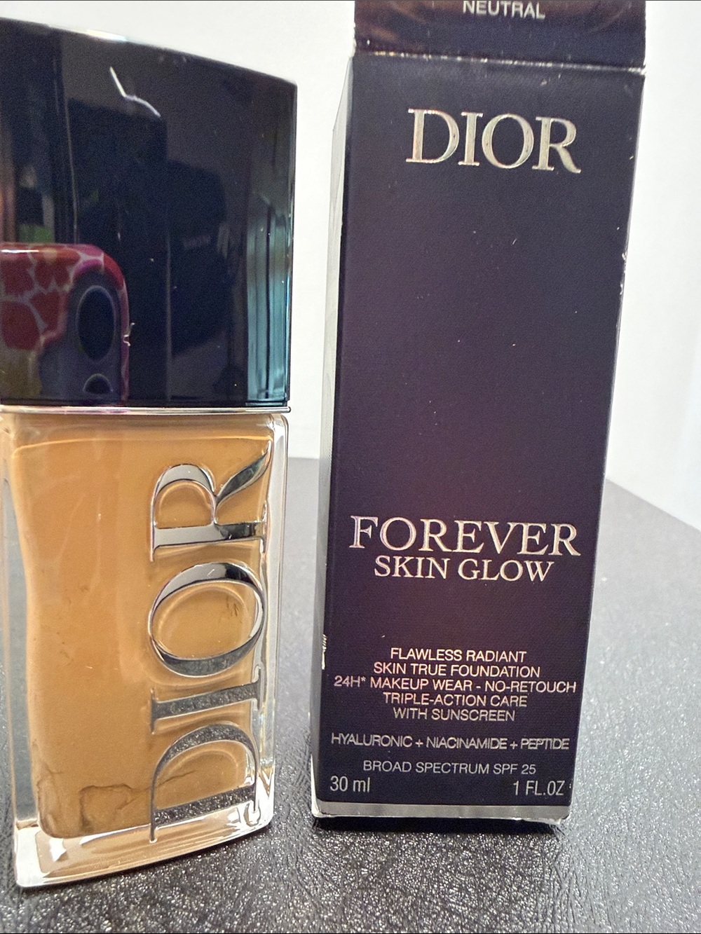 Dior Forever Skin Glow Foundation - Neutral Warm Tan 3N